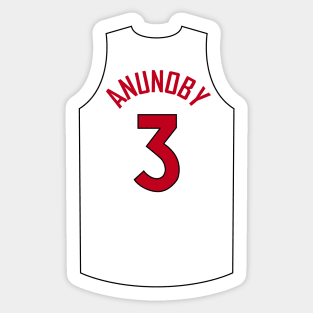 OG Anunoby Toronto Jersey Qiangy Sticker